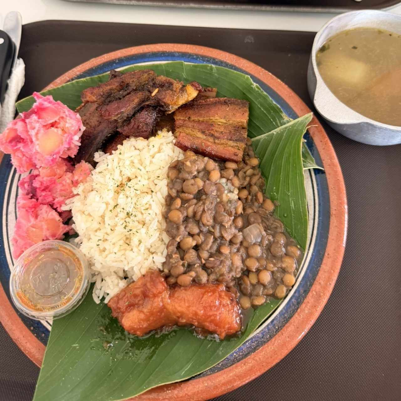 Almuerzos - Costilla Ahumada