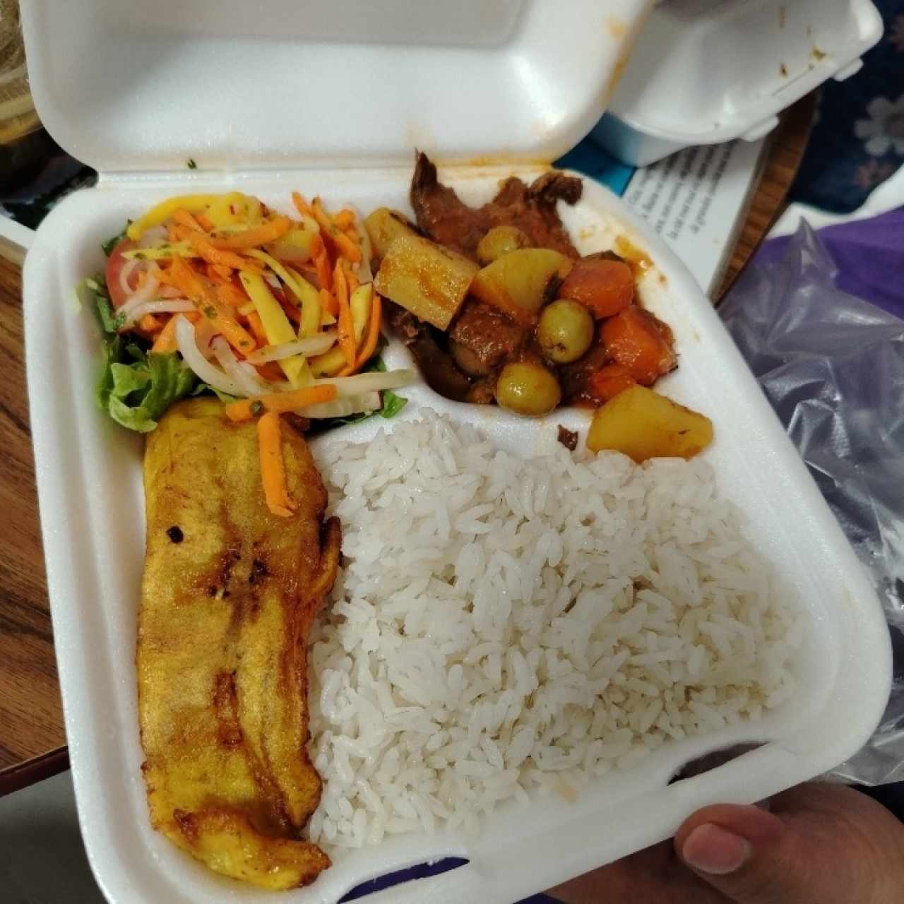 Lengua con arroz 
