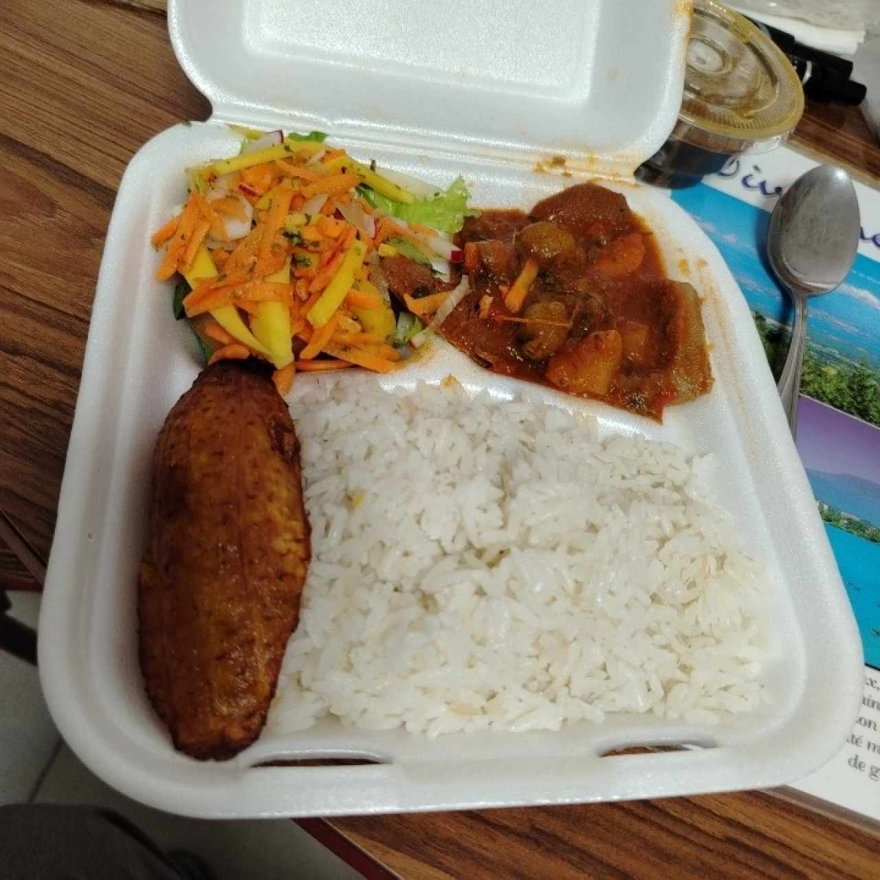 Lengua y arroz 