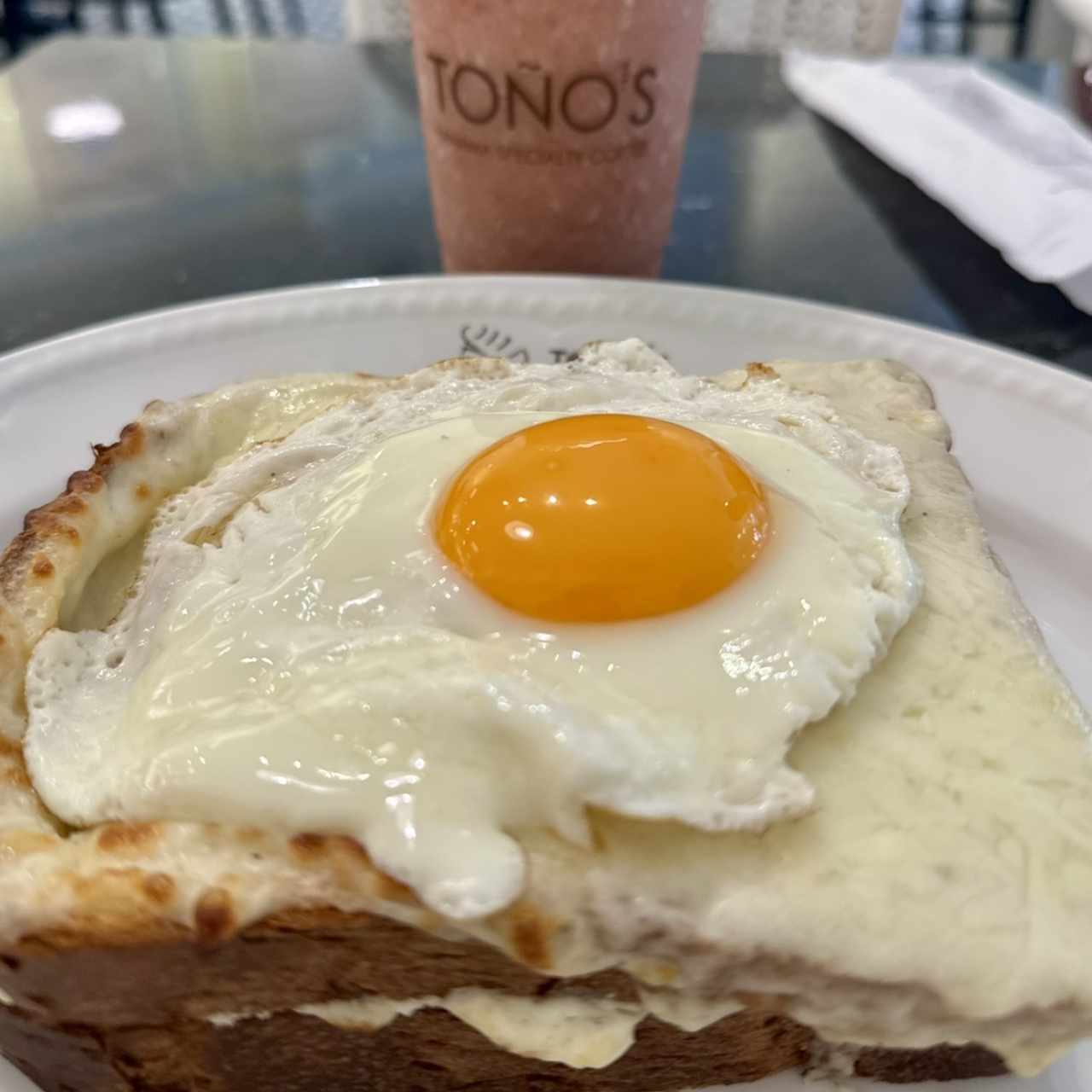 Breakfast - Croque madame