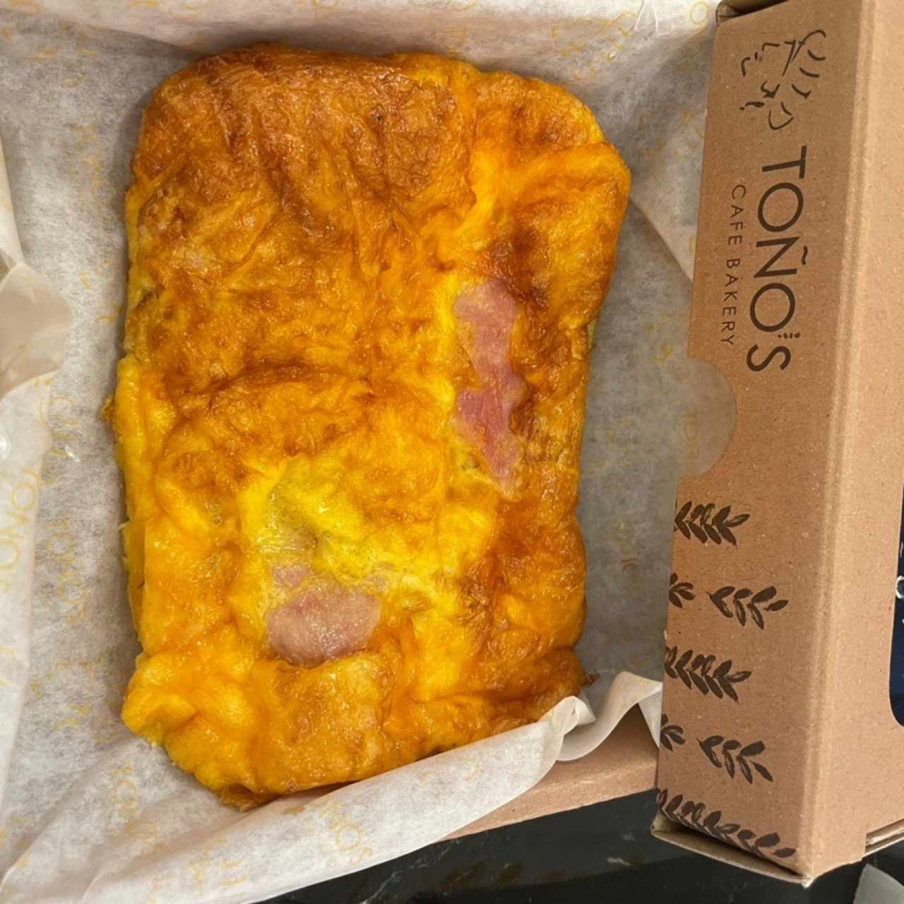 Ham & Cheddar Frittata
