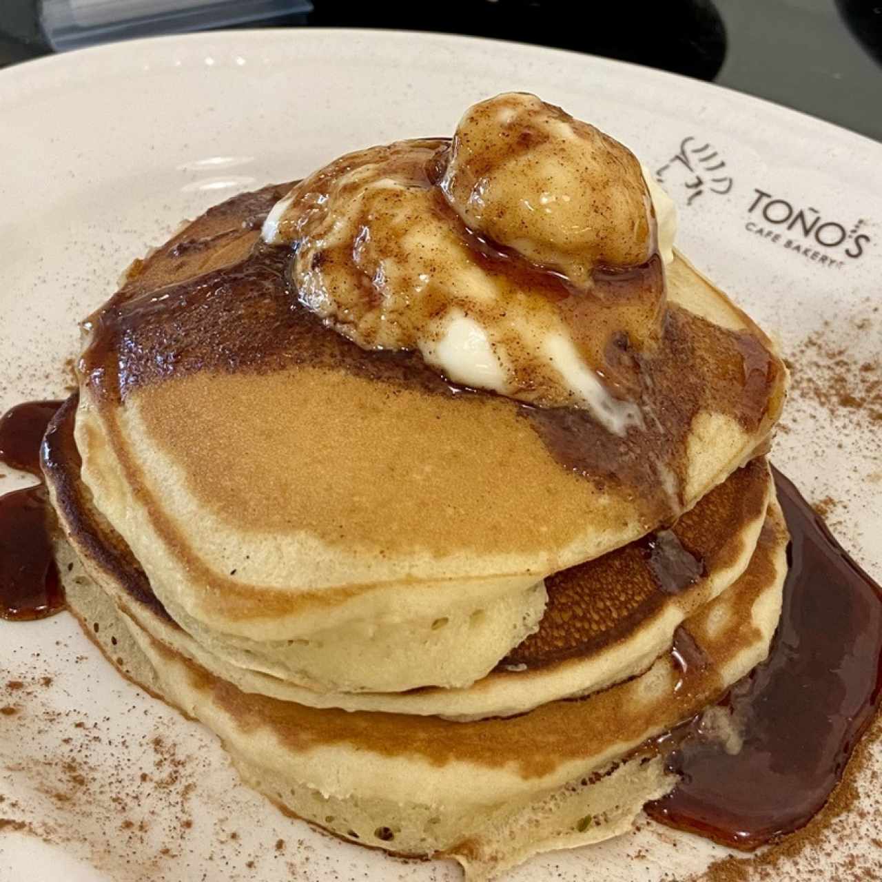 Cinnamon pancakes