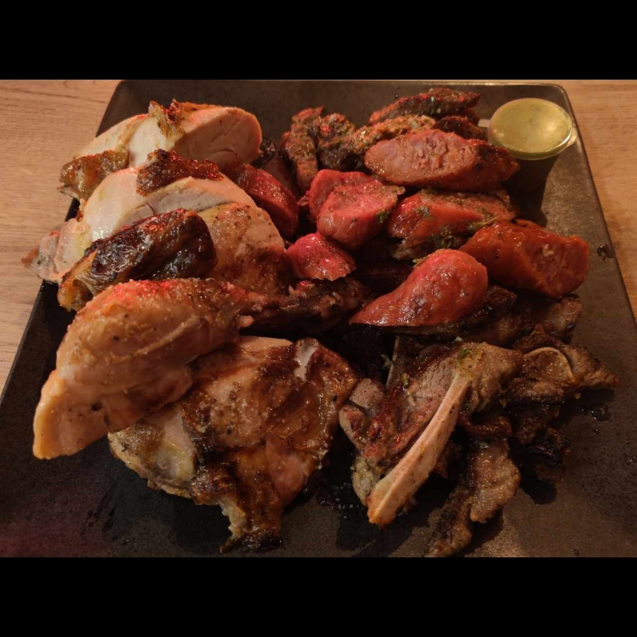 Picada brazas