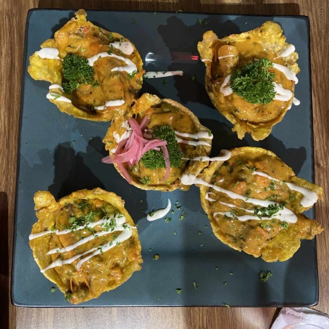 Entradas - Patacones Rellenos