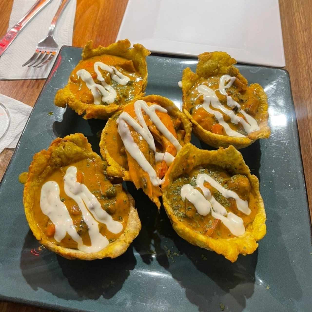 Entradas - Patacones Rellenos