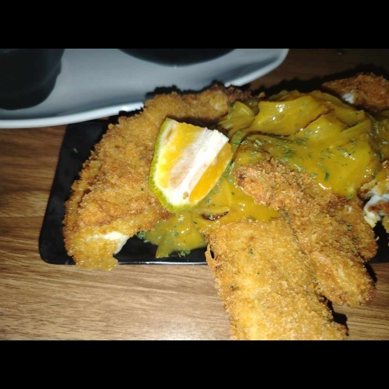 Pescado/Filete al ajillo