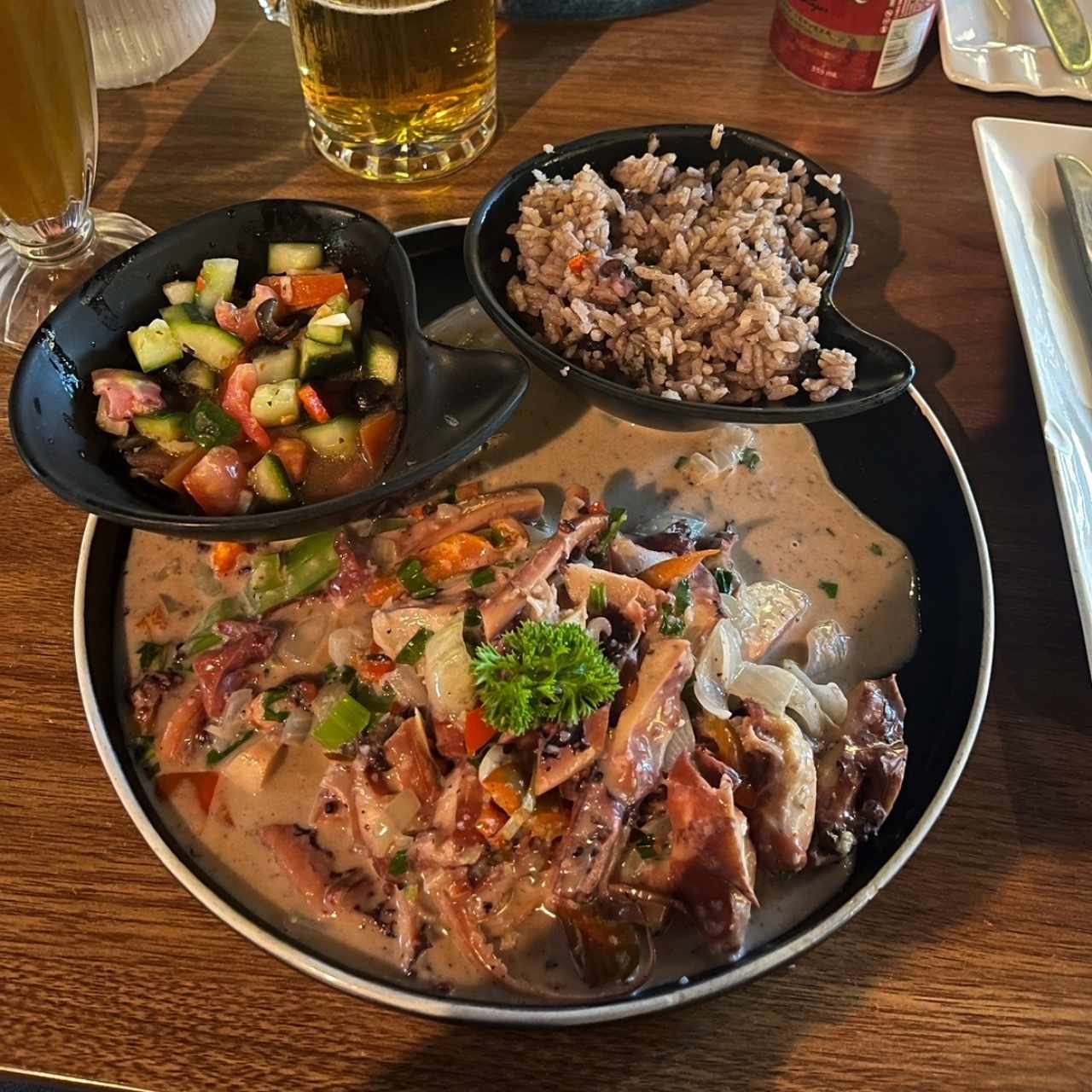 Pulpo a la Costeña