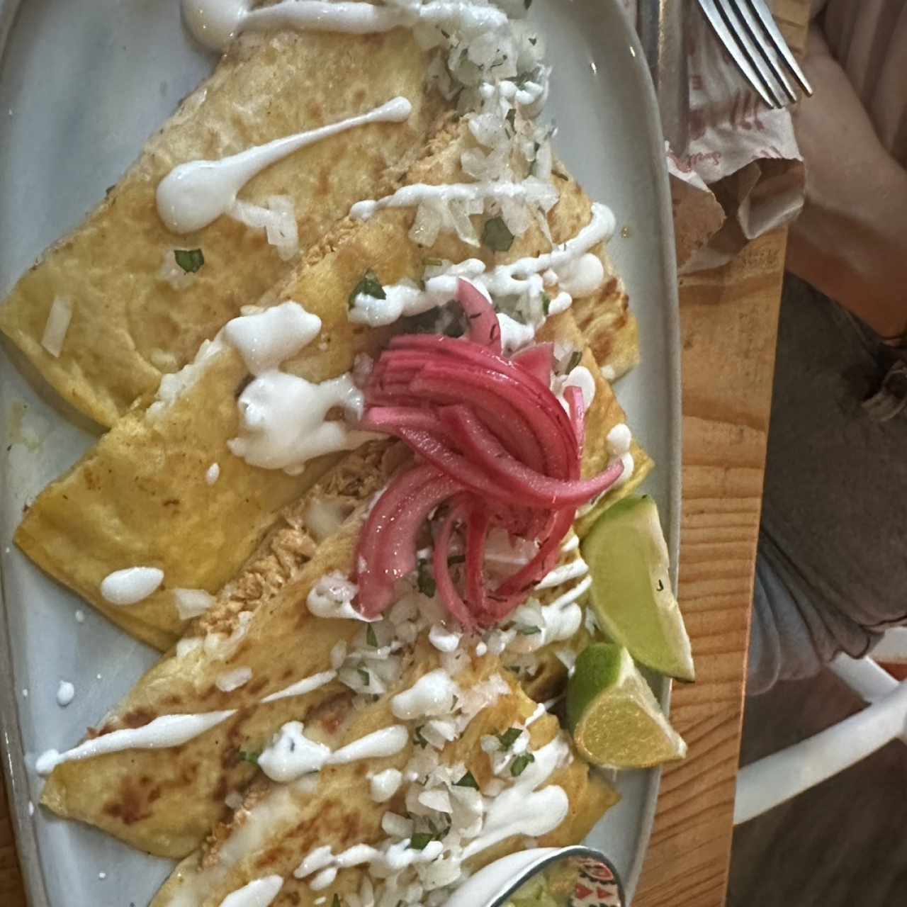 Quesadillas de Queso Oaxaca