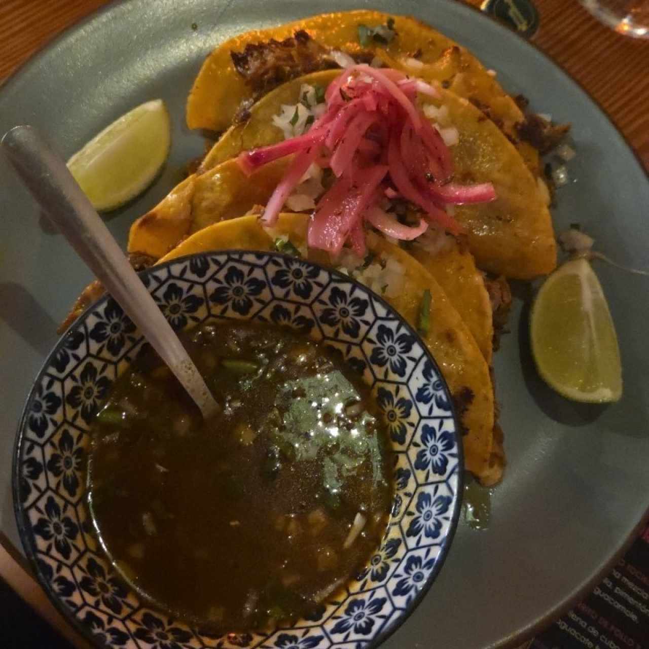Tacos de Birria de Res