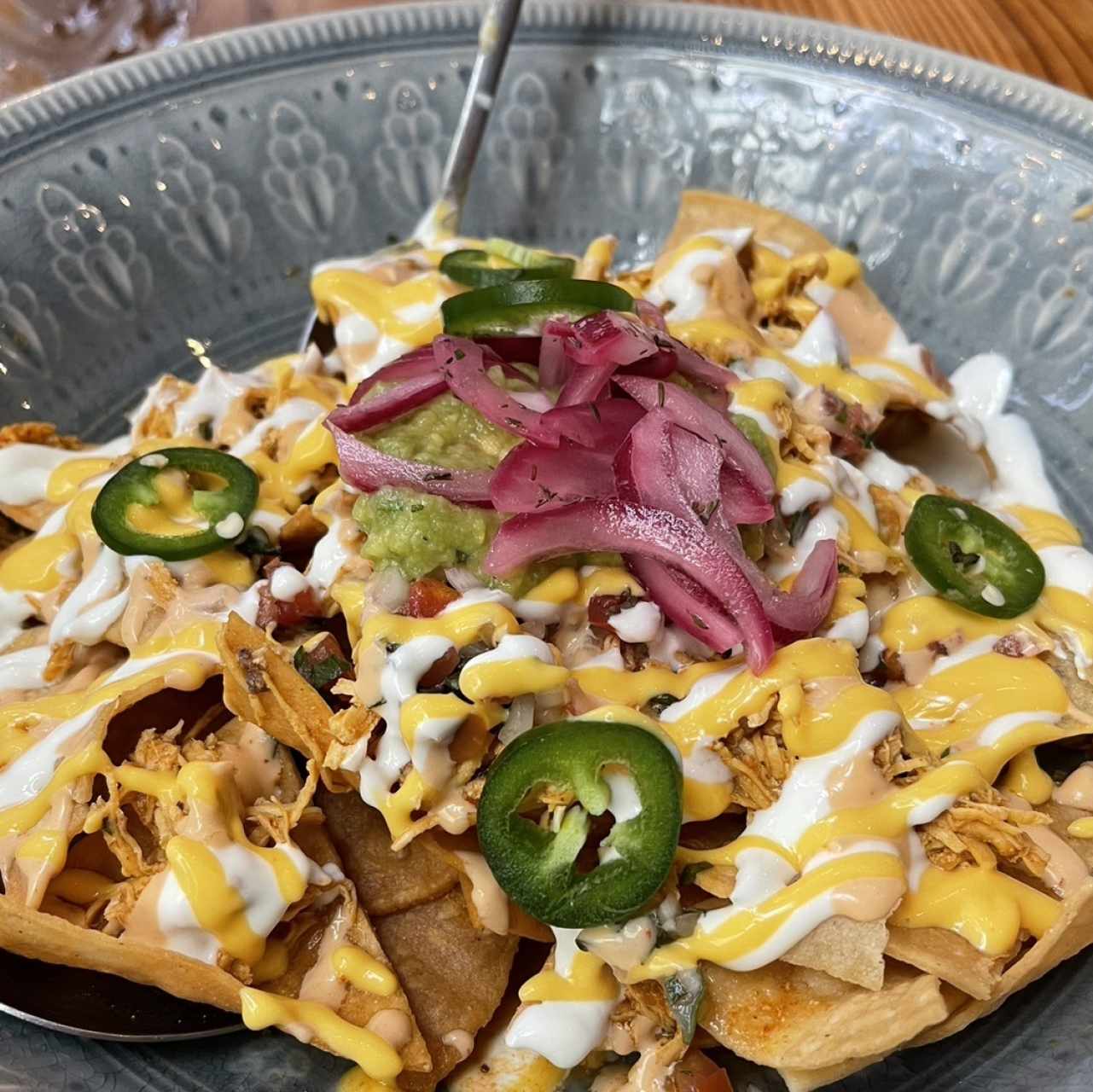 Nachos Tapachula de Pollo
