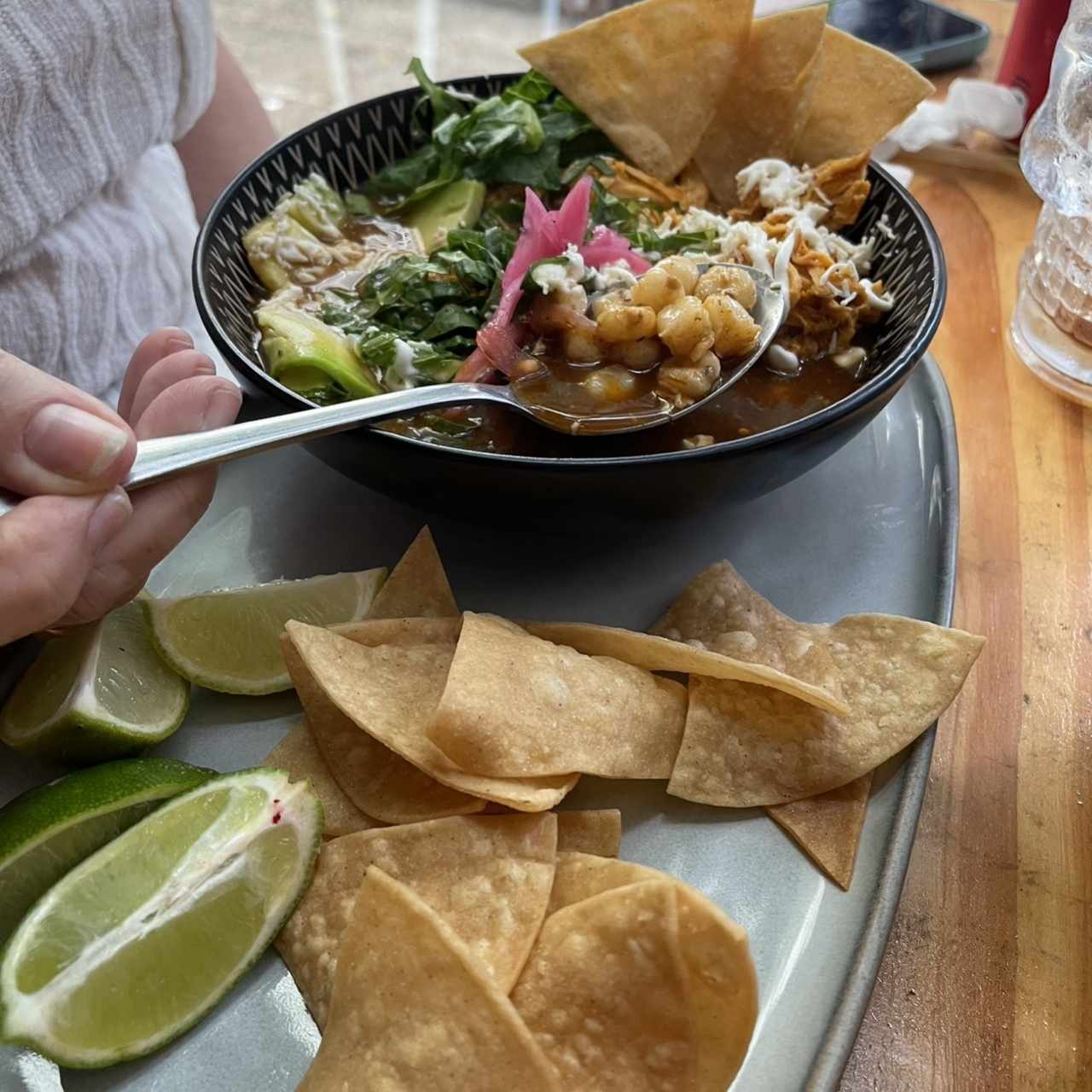 Entradas - Pozole de Pollo
