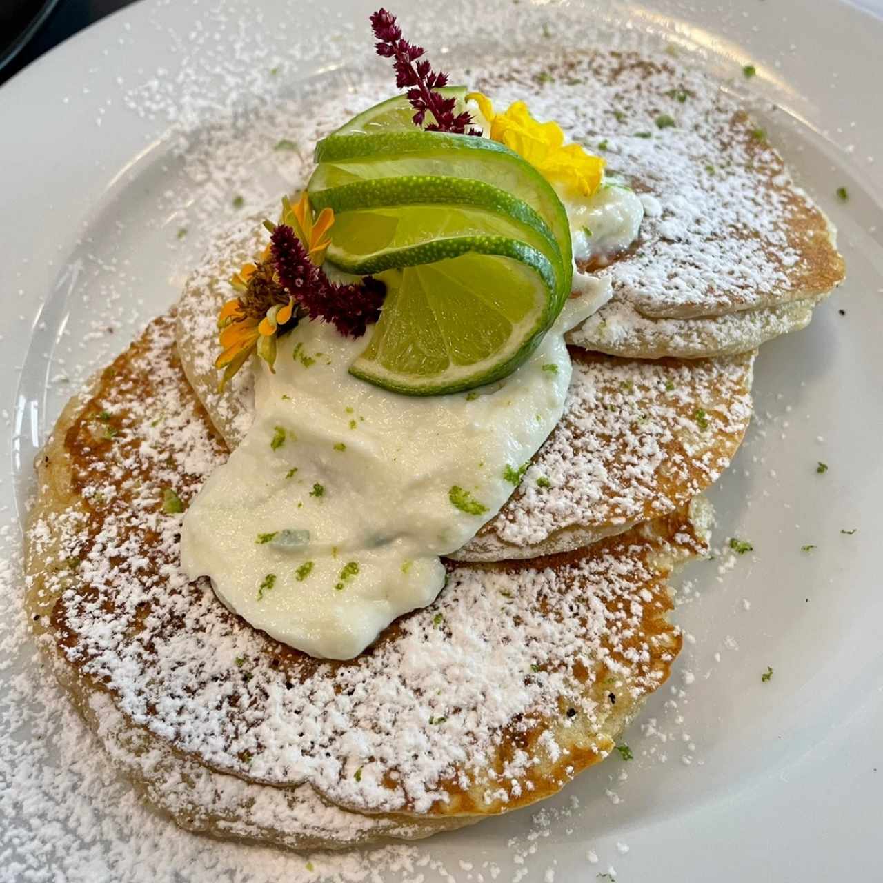 Panquecas de Limón y Ricotta