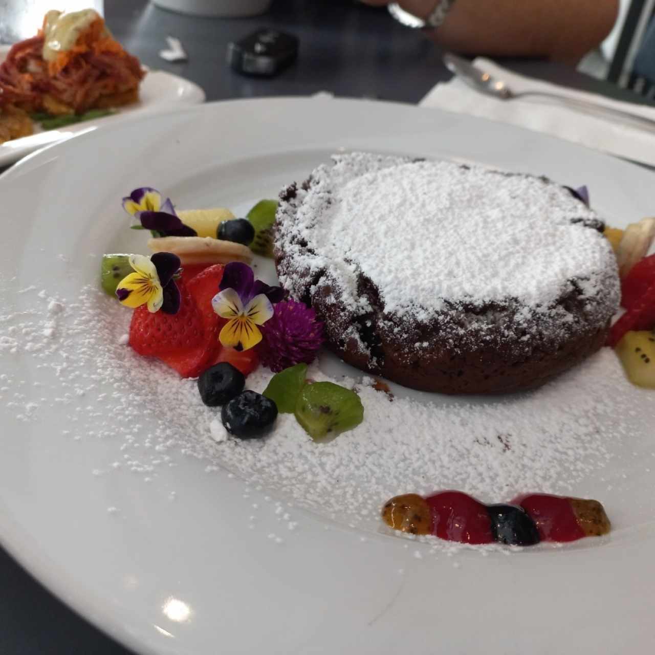 Postres - Volcán de Chocolate