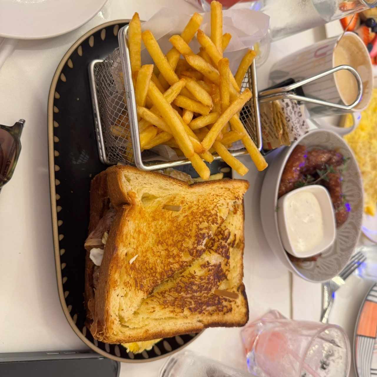 Philly Steak and Eggs Sandwich