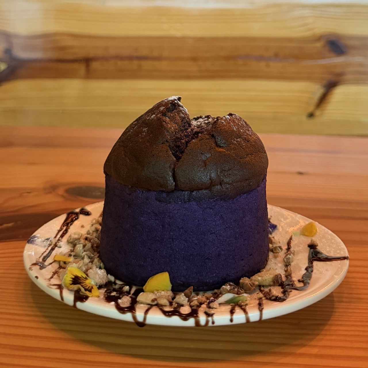 Dessert - Japanese Cheesecake Ube