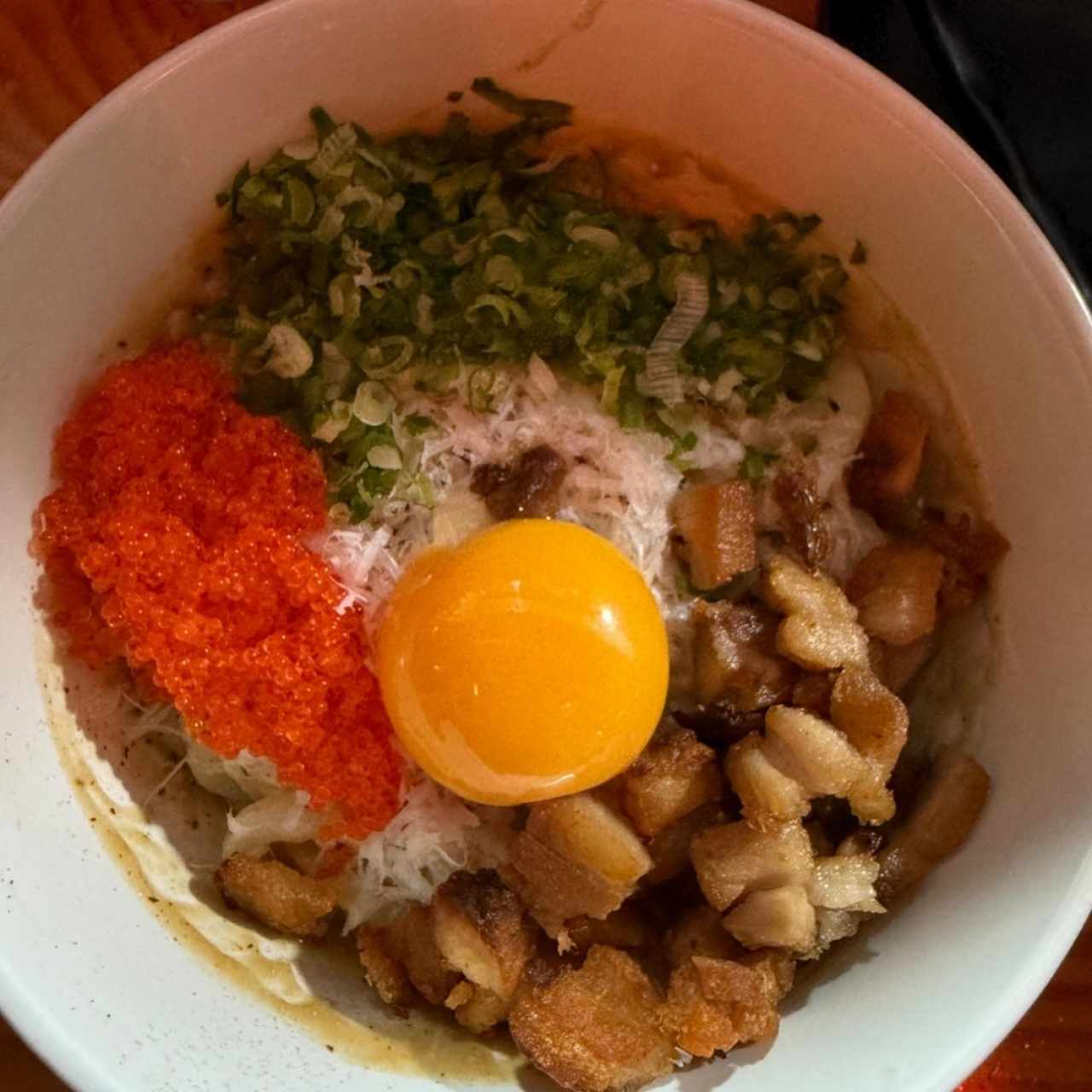 Udon carbonara 