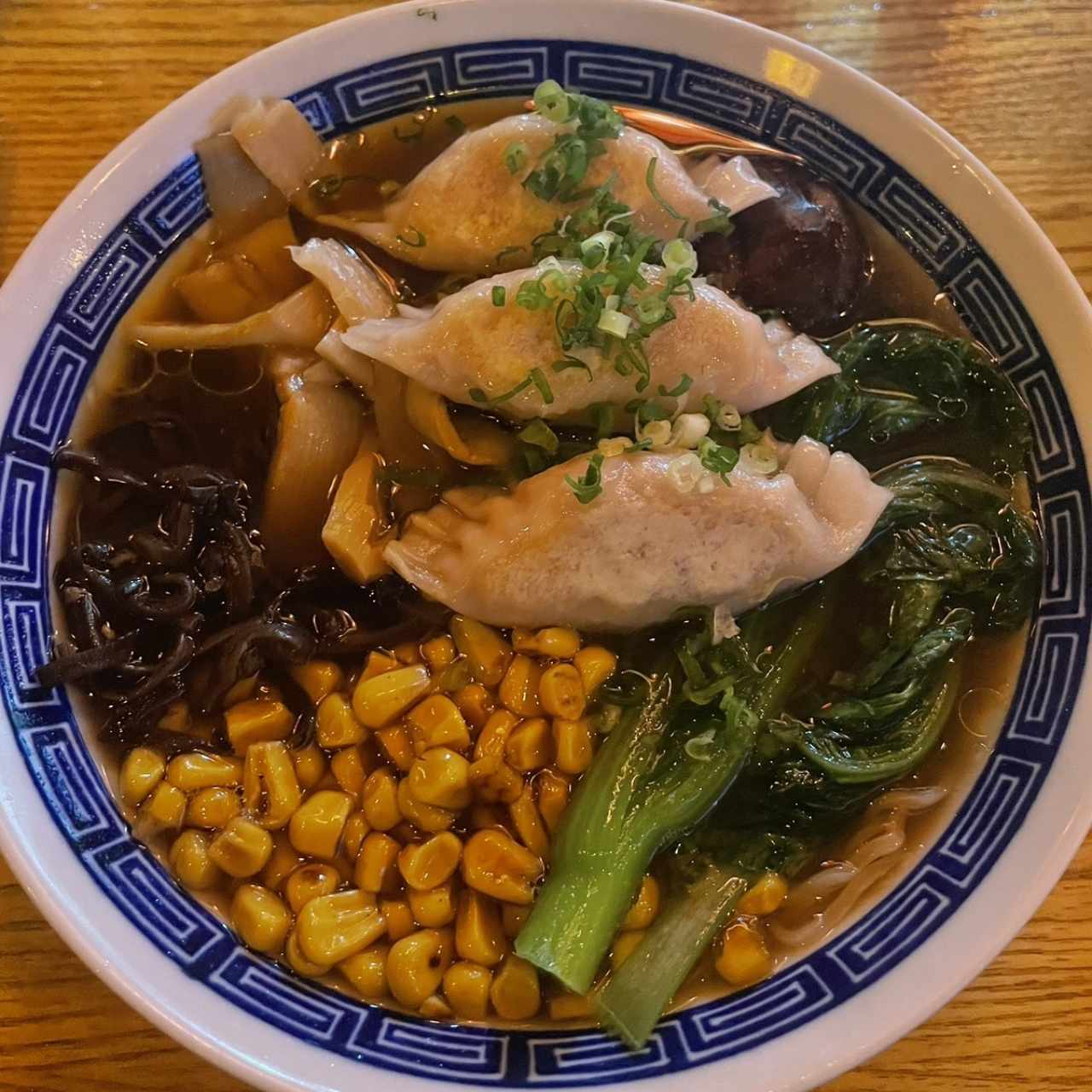 Gyosa shoyu Ramen