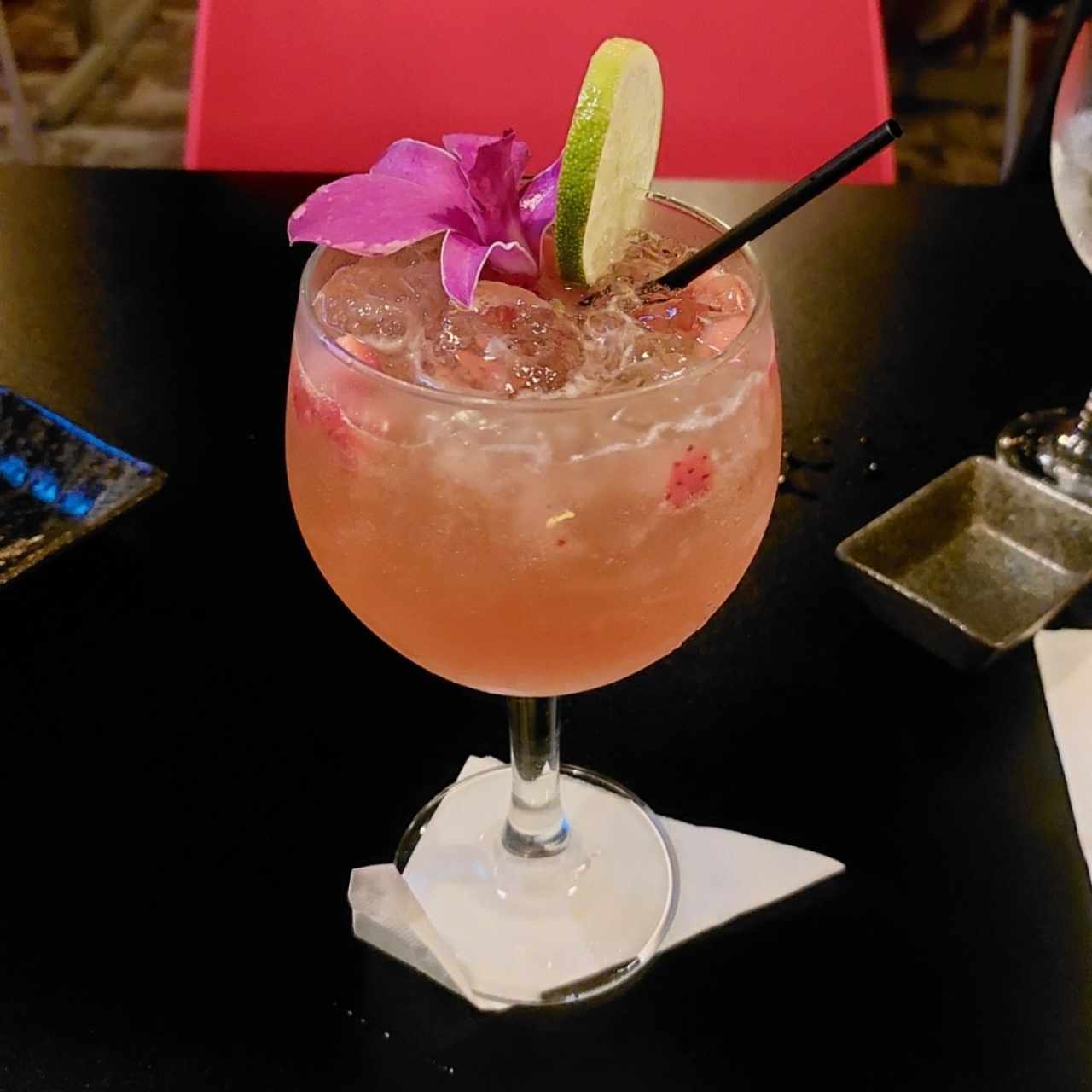 Gin tonic de fresa 