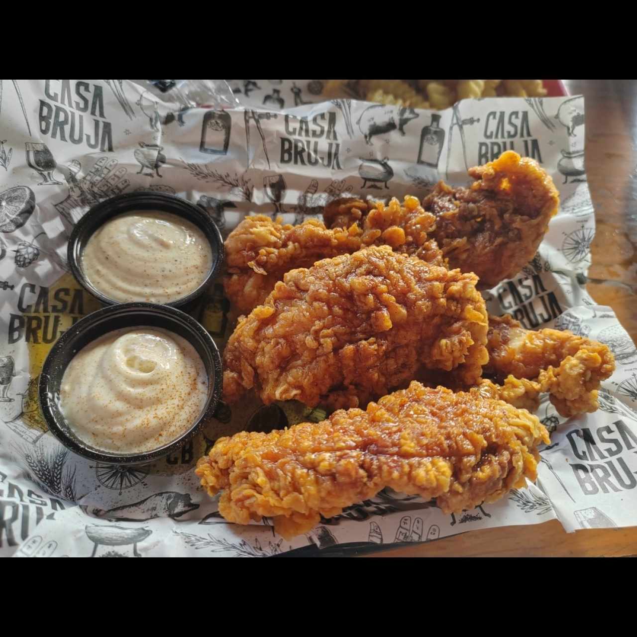 Honey Fried Chicken Strips