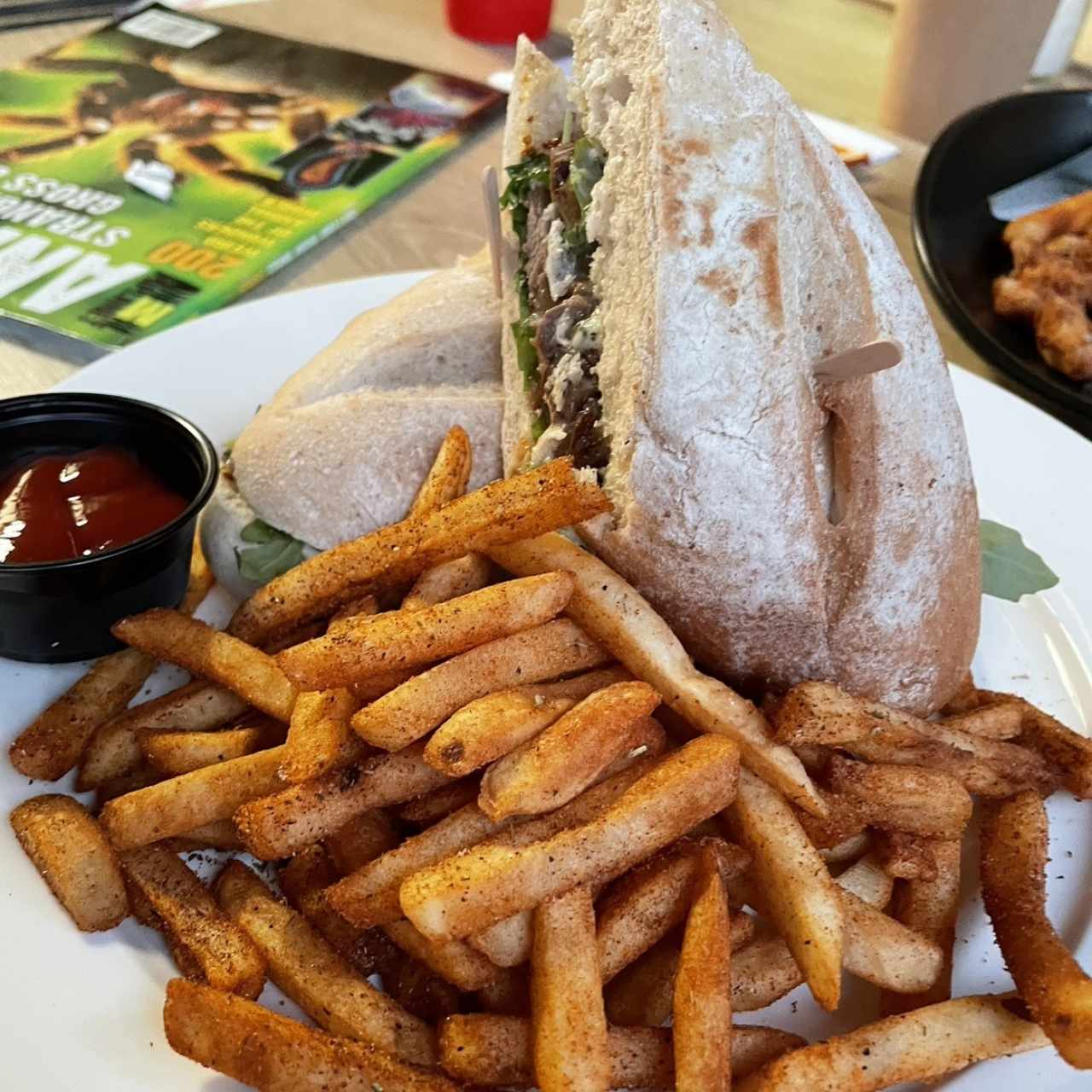 BAKE & STEAK SANDWICH