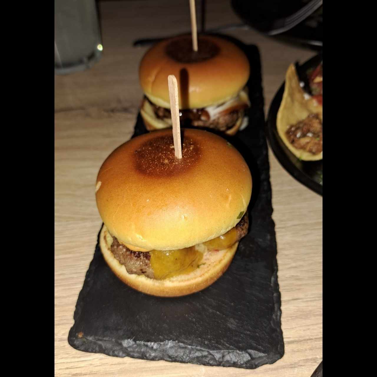 trilogía de hamburguesas 