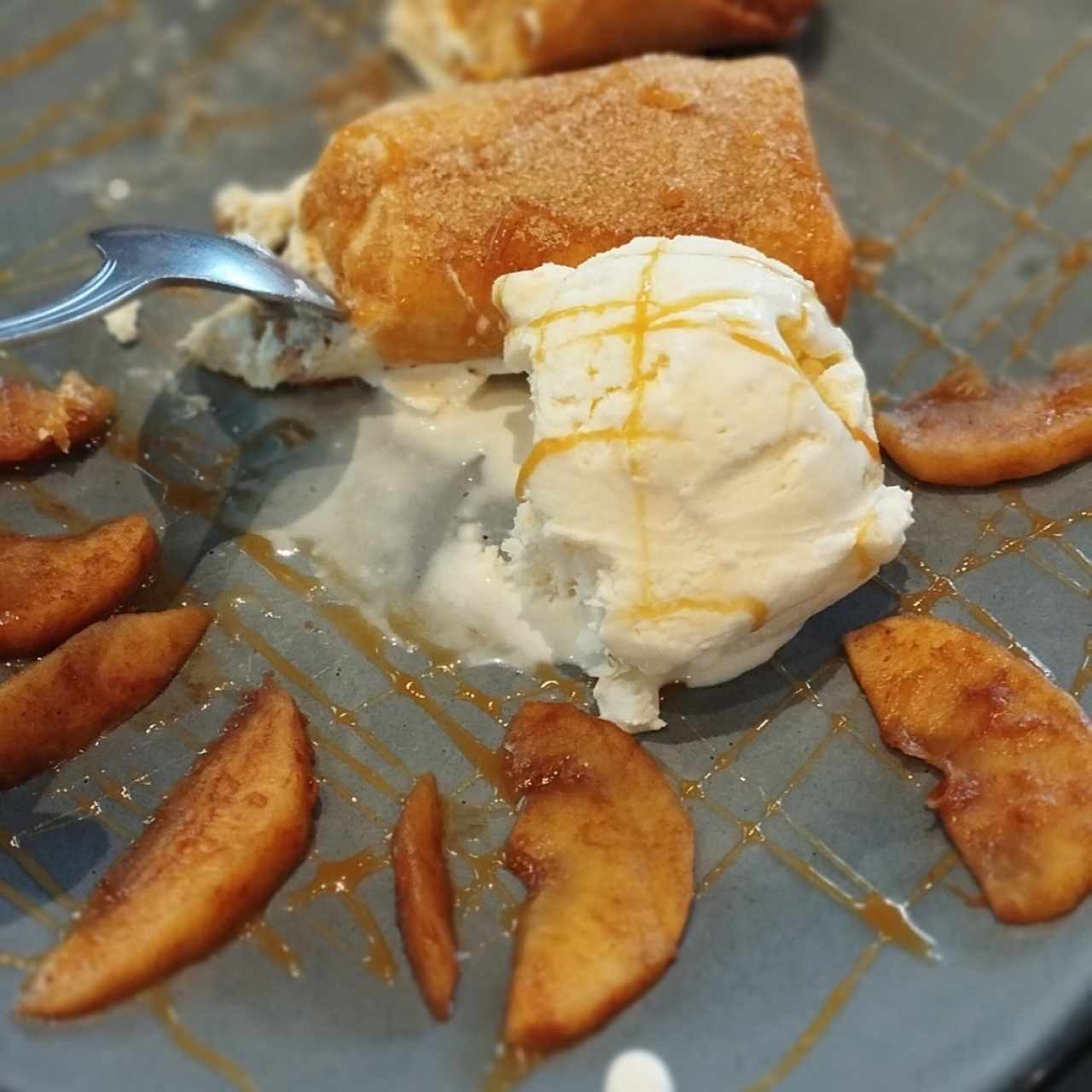 Postres - Apple Chimicheese Cake