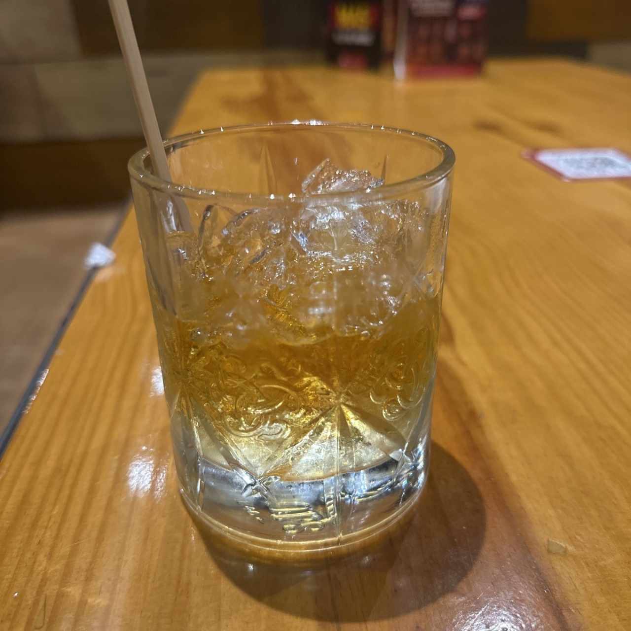 Whisky a la roca 