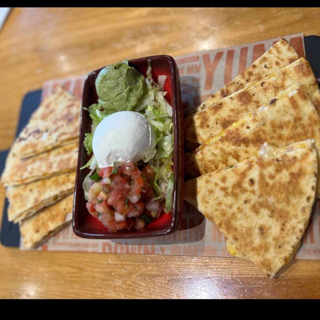 Mucho quesadillas
