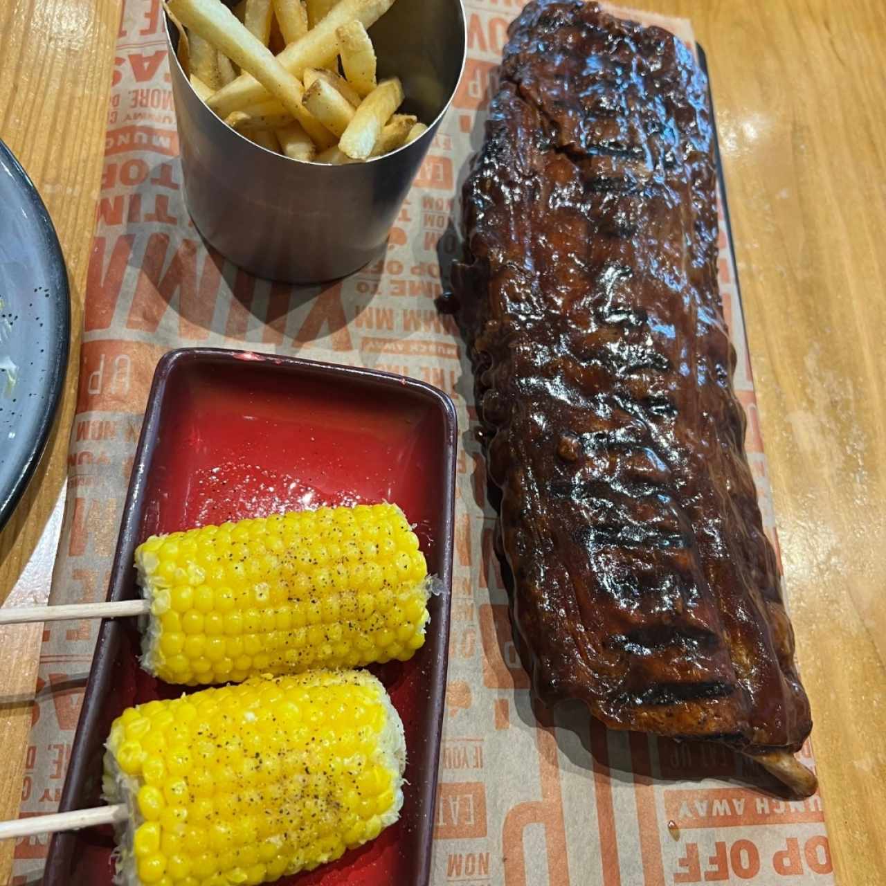 Double-Glazed Ribs