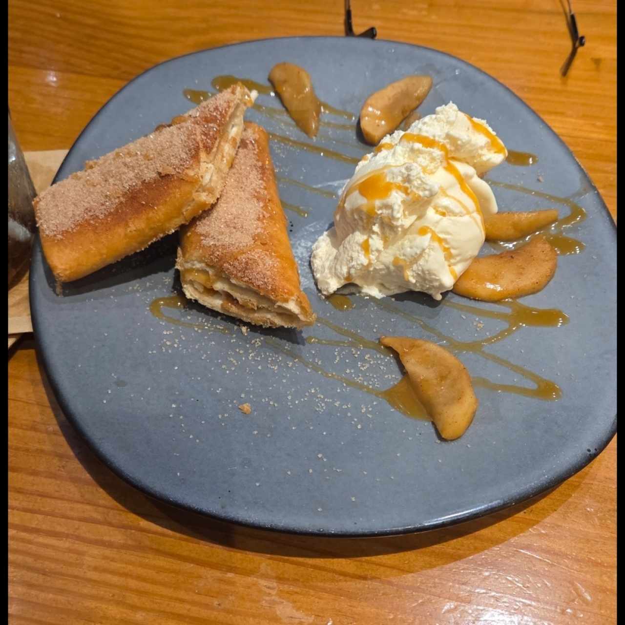 Postres - Apple Chimicheese Cake
