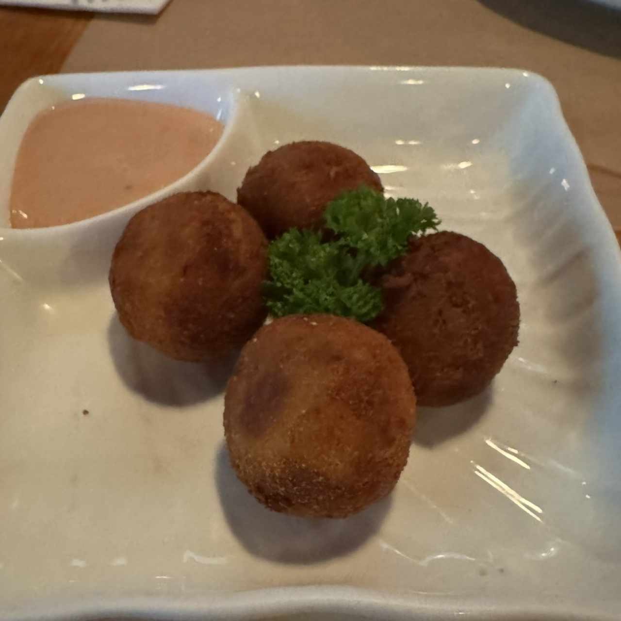 Entradas - Bolitas de Bacalao