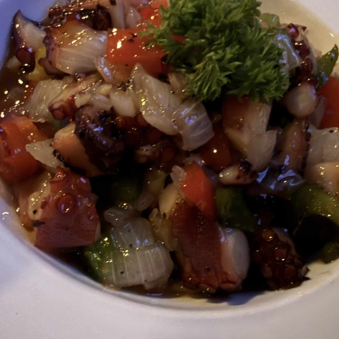 Plato Fuerte - Pulpo Diábola
