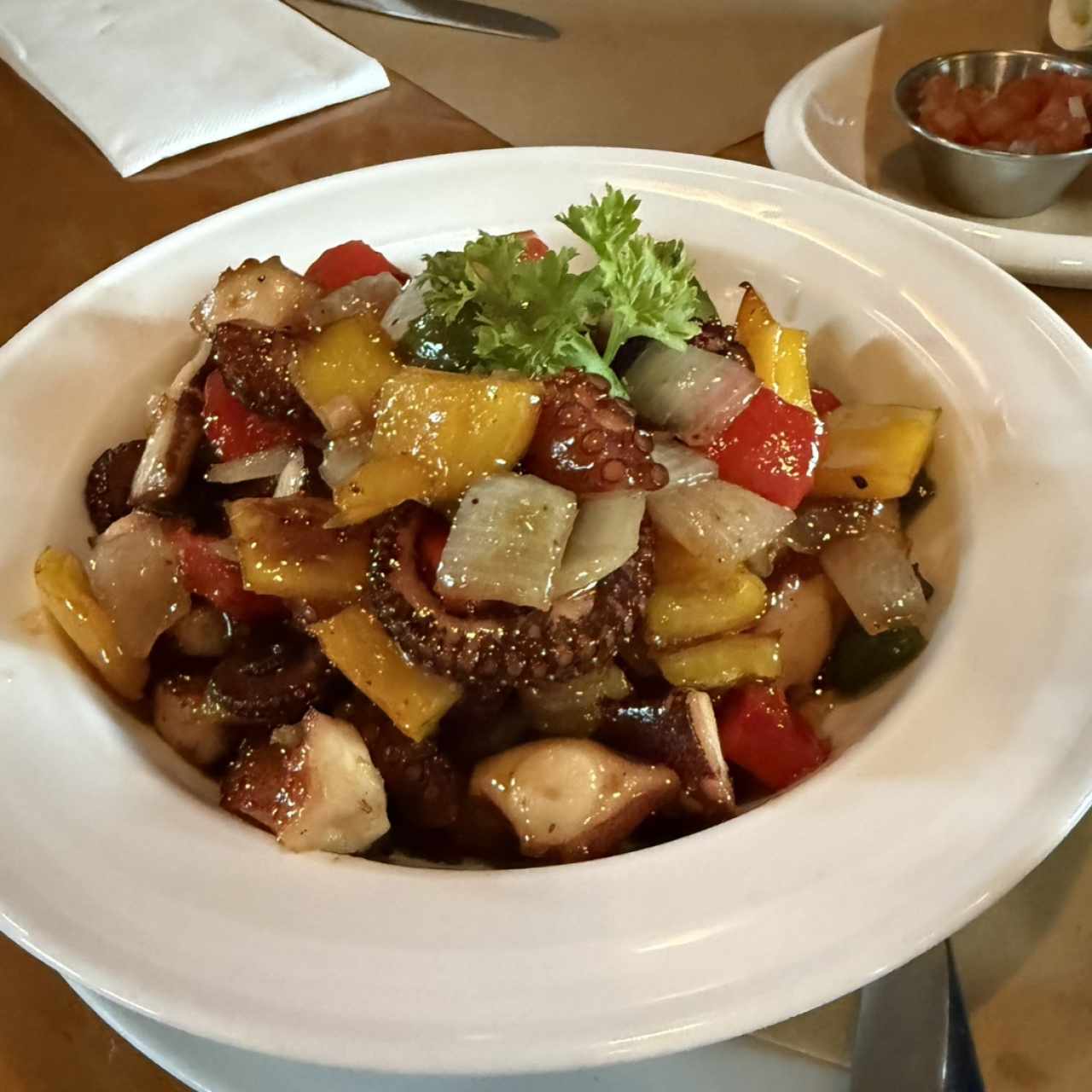 Plato Fuerte - Pulpo Diábola