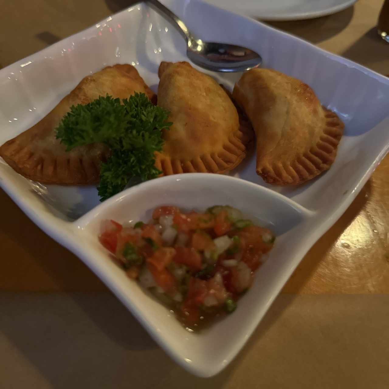 Empanadas de yellow fish