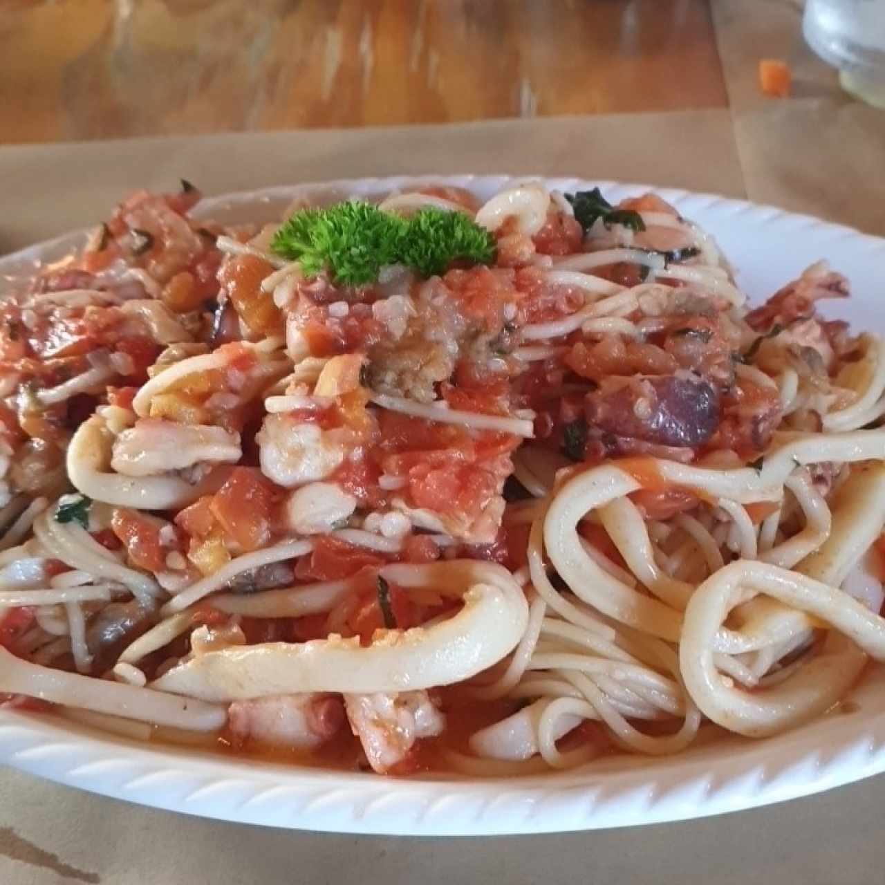 Plato Fuerte - Spaghetti Di Mare