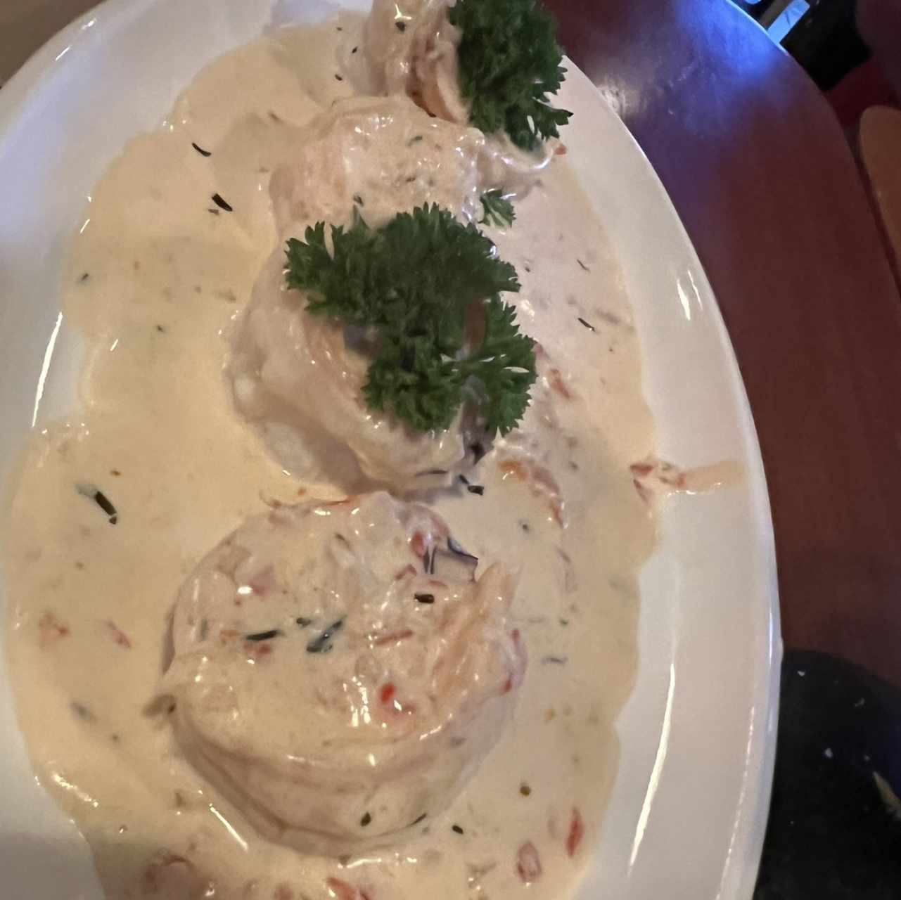 Plato Fuerte - Langostinos Brissy