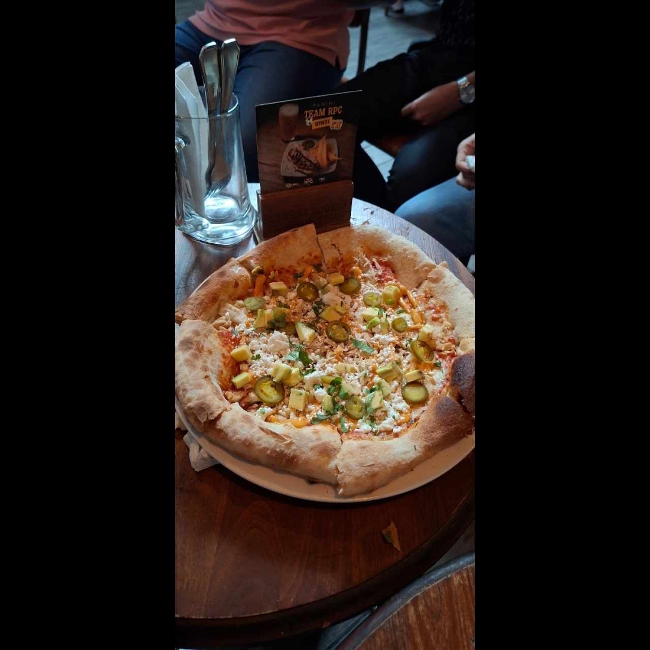 pizza chica taco