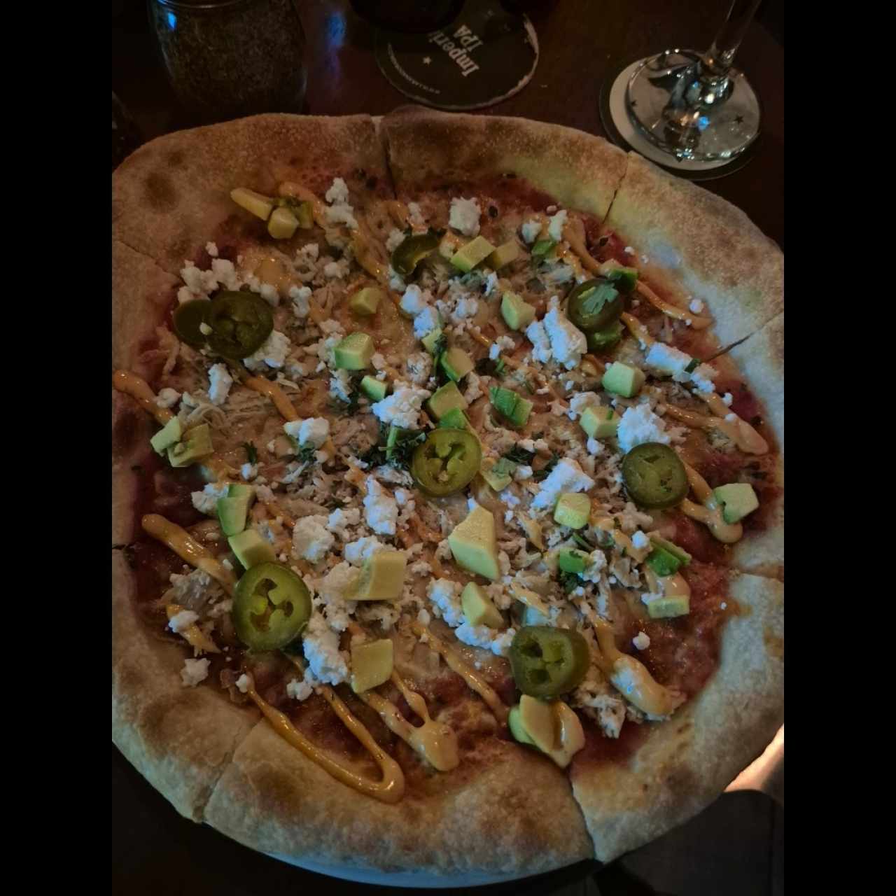 Pizzas Clásicas - Chicken Taco Pizza