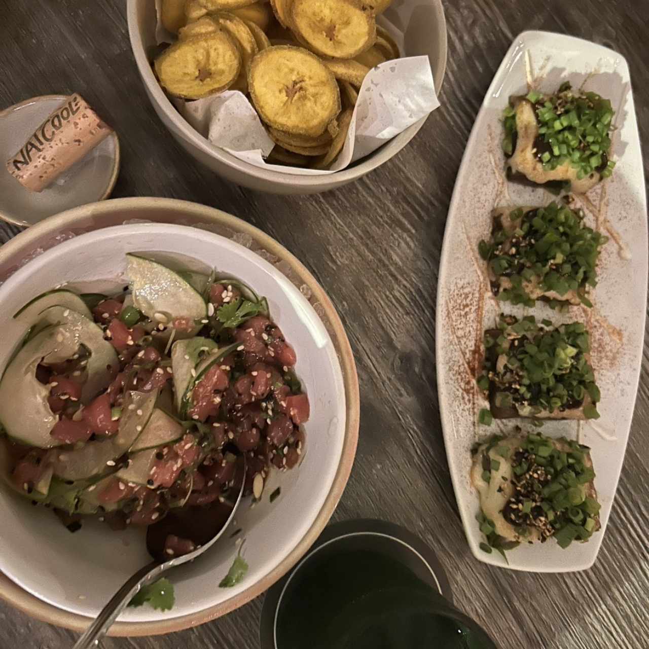 Tartar y Berenjena