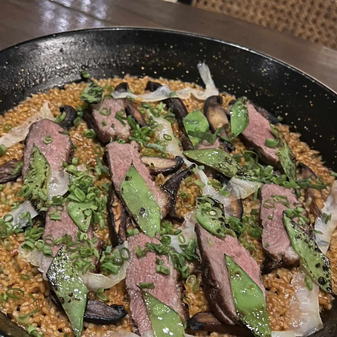 Arroz chicheme con pato 