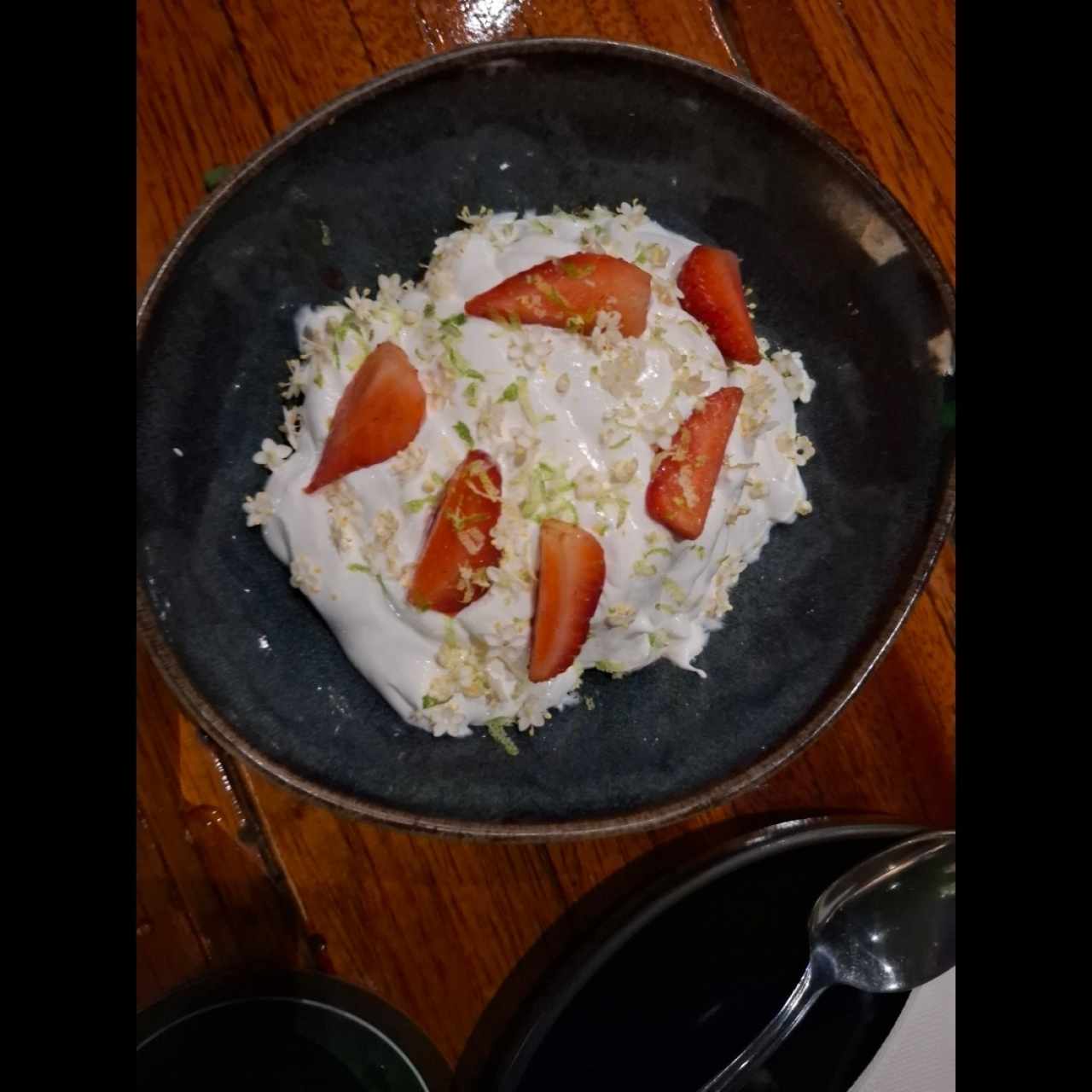 Fresas con Crema