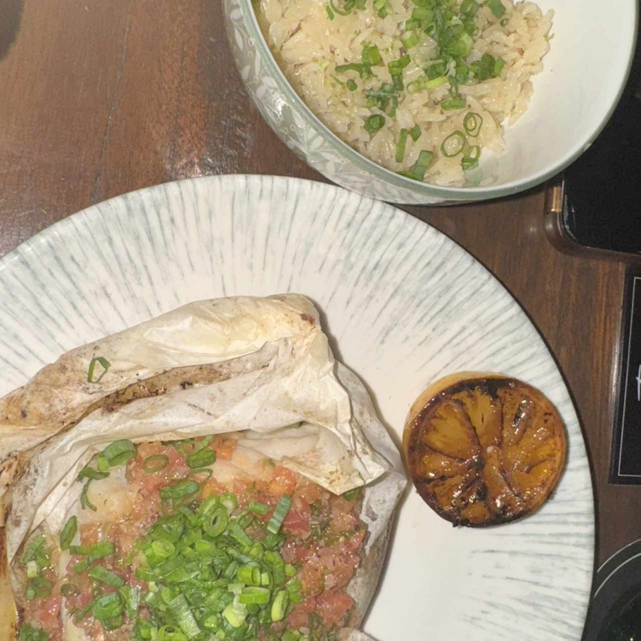 Pesca en Papillote