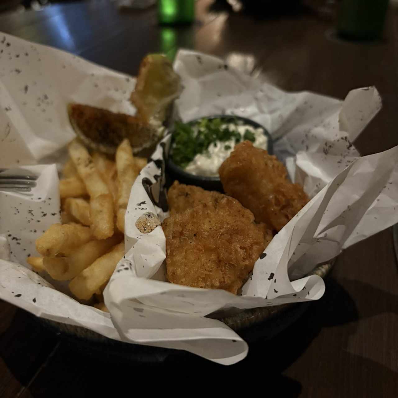 Fish and chips