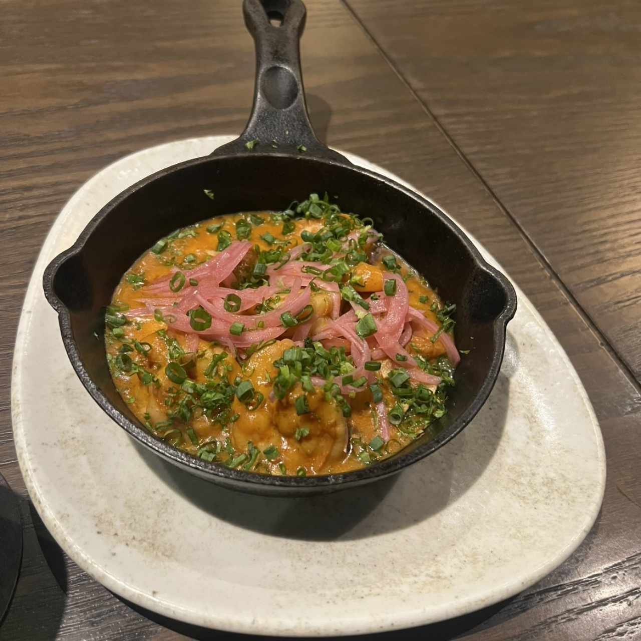 Camarones al ajillo