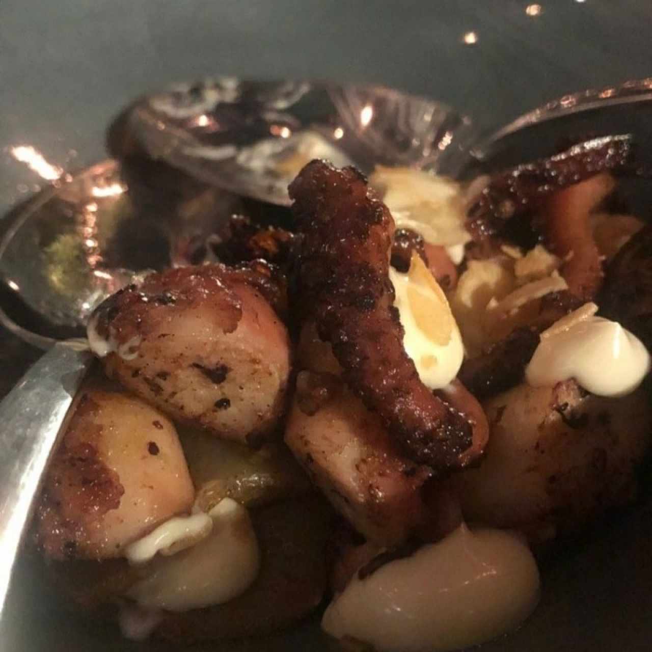 Pulpo al carbón 