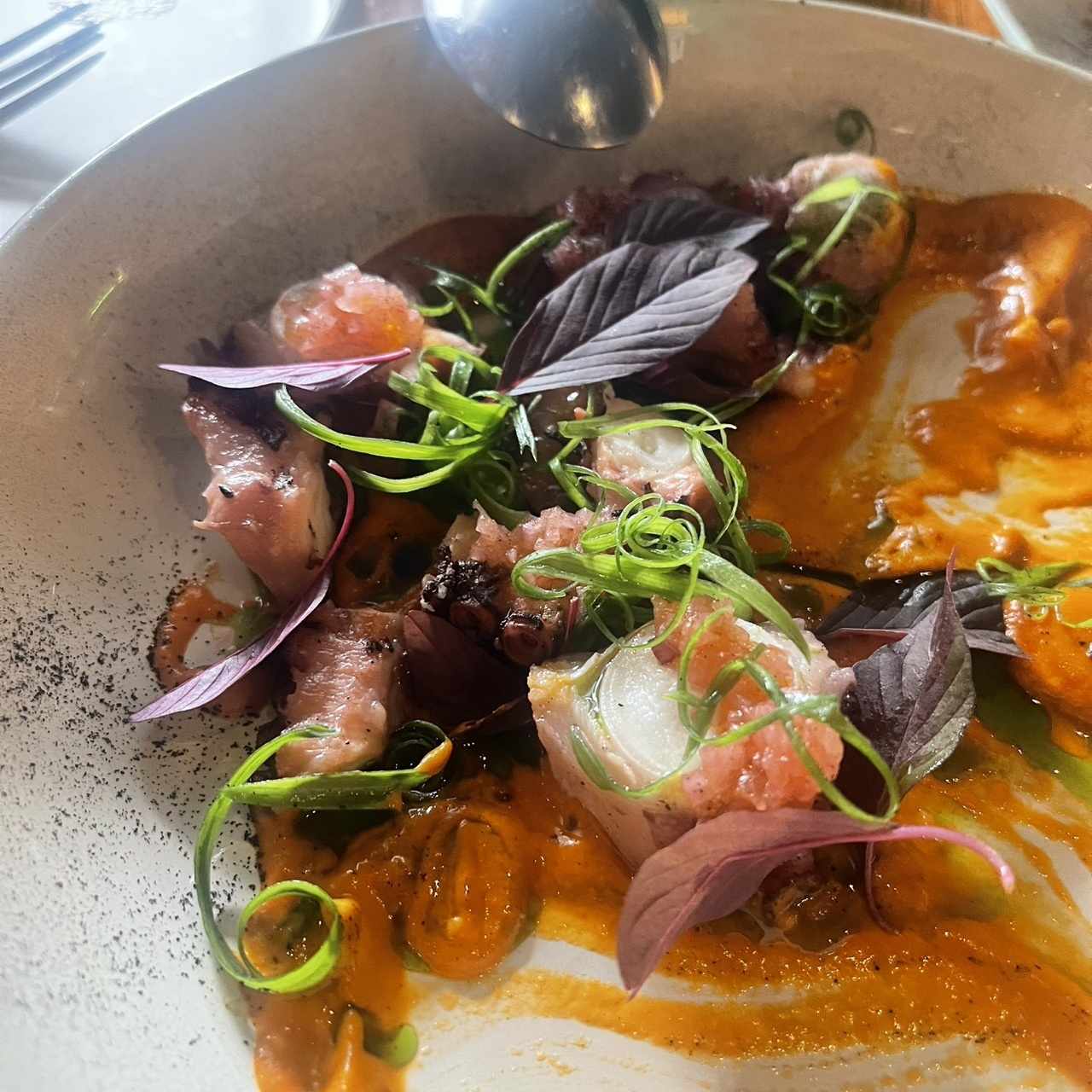 Pulpo al carbon