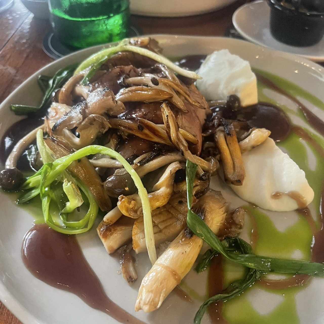 Solomillo en salsa de hongos