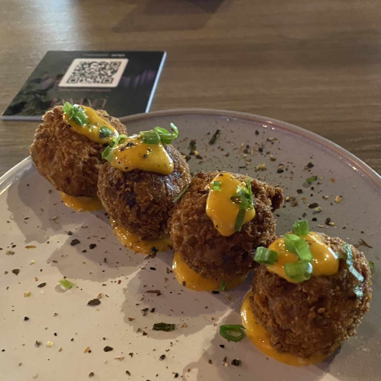 Croquetas de camarón