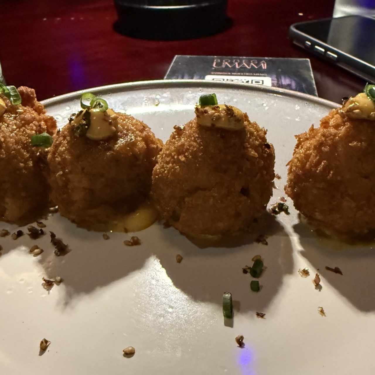 Croquetas de camarón