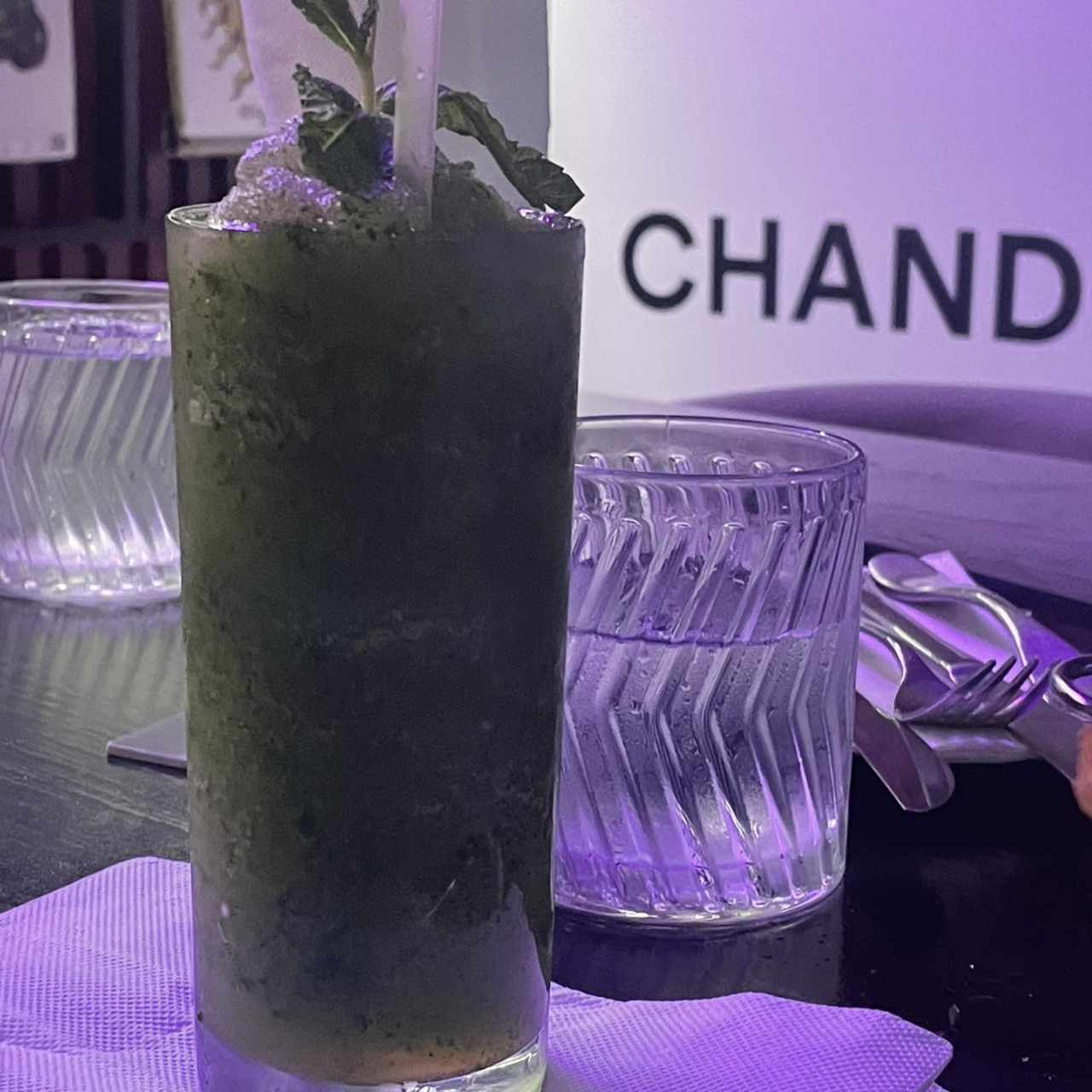 Limonada de hierbabuena